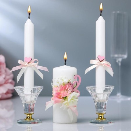 Family hearth "Vienna", champagne-pink, 10x19 cm