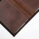 Passport cover, dark brown color
