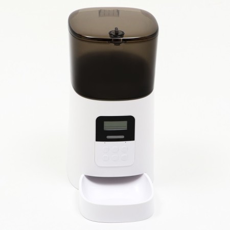 Smart auto feeder, container 6 liters, voice recording function, with a LCD screen-1