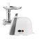 Meat grinder Galaxy Line GL 2421, 1600 watts, 1.5 kg/min, reverse, 2 nozzles, white