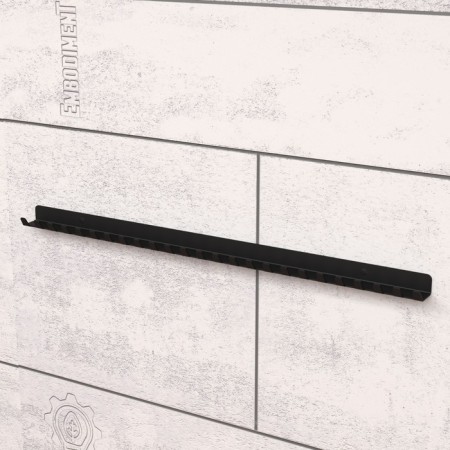 Holder of end heads and bit with a square of 1/2 "inch, wall, black-1