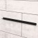 Holder of end heads and bit with a square of 1/2 "inch, wall, black