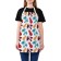 Apron kitchen with a photo print "Pineapple", adjustable, size OS