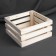 Needlework box, wooden, 20 × 20 × 10 cm