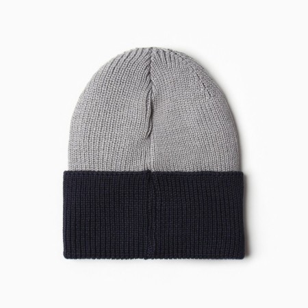 Children's hat minku rr 48-50, gray/blue color-4