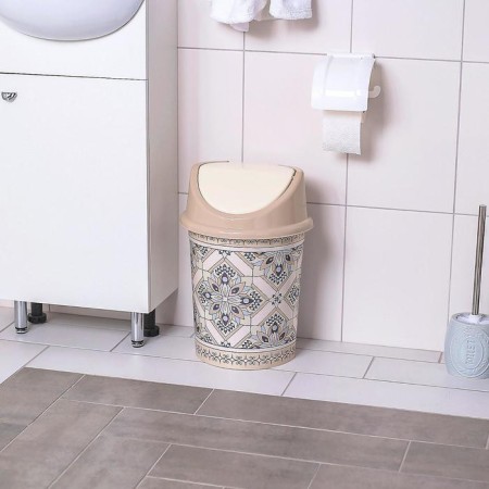 A bucket with a floating lid "Mosaic" 14 l, decor-1