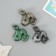 Magnet Polystone "Snake with a crown on a coin" mix 4.5x1.5x5.5 cm