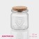Glass jar for spices with a cork lid "Parfa", 110 ml, 6 × 6.5 cm