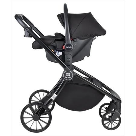 Stroller 3 in 1 Farfello Baby Shell BBS-001, Black Color-15