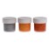 Acrylic paint, set of 3 colors x 20 ml, "ray", metallic