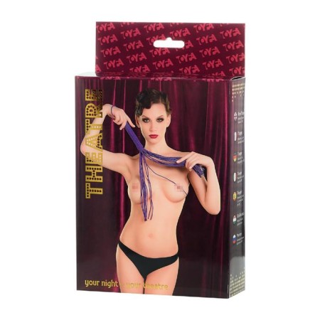 Flogger from the Toyfa Theater rope, lilac color-3