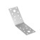 Fixing corner under 135 ° tundra, 70x70x40x2 mm, 10 pcs.