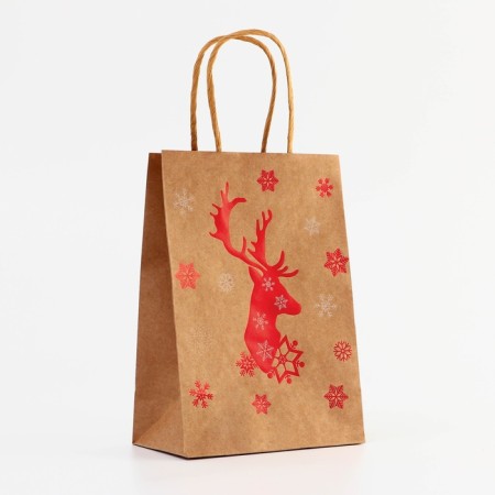 Tissing craft package, round handle, "deer" 15 x 21 x 8 cm, 120 g-3