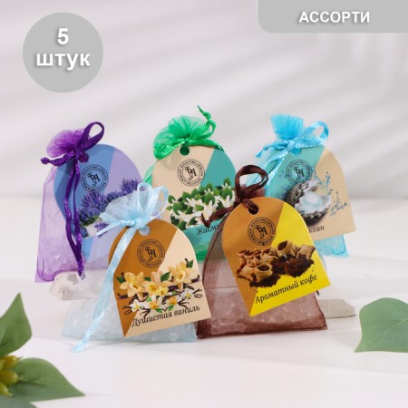 Aromarores in a gift package, a set of 5 pcs of 10 g, assorted aromas