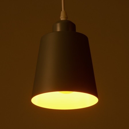 Bayerlux suspension lamp Bayerlux "cylinder" 1x40W E27 gray 13x13x16-96 cm-3