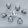Kirien chandelier 6he27 40W black-chromium 70x70x27 cm Bayerlux