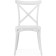 Plastic chair Venus plastic, white 48x53x88 cm