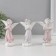 Polystone souvenir "Angel on a star cloud in a dress with a wreath" mix 12.8x8.7x6 cm