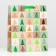 Laminated "Christmas trees" 26 x 32 x 12