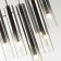 Schiny LED 7X4W 3000K cascading chandelier