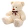Soft toy "Bear Felix", 90 cm, milk color