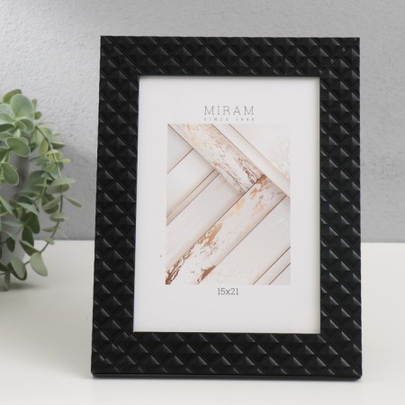 Photo frame Plastic "Mira" 15x21 cm, 642777-6