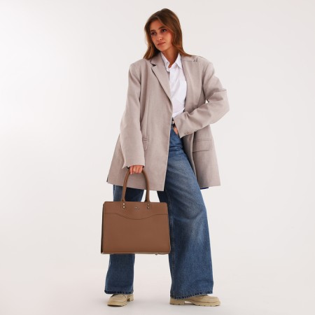 Bag Women's Tout, on lightning, beige color-6