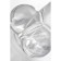 Realistic phallimitator A-Toys By Toyfa Cryst, TPE, Transparent, 15 cm