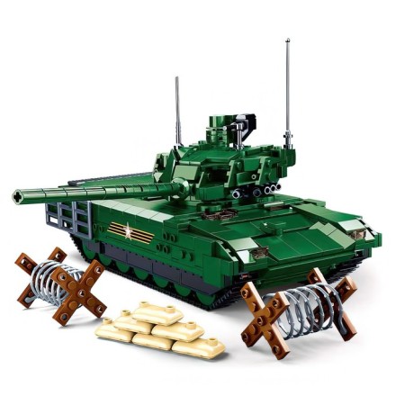 Designer Mechano "Russian Tank", radio control, 995 parts-2