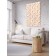Decorative panel with photo printing "Heart and Castle", vertical, size 150x200 cm