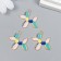 Decor for creativity Metal "I Infant Ball - Dog" enamel 2.5x2.6 cm