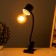 Arnie table lamp E27 15W black 22x10x35 cm
