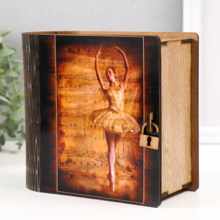 Basket box "Ballerina" 14x14 cm-2