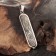 Slavic amulet "Men's runogram MMA", 8 g, 50x10 mm