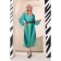 Women's dress, size 46, green color