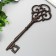Souvenir Metal "Key" 25x9.5 cm