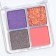 Palette of shadows for eyelids, 4 colors