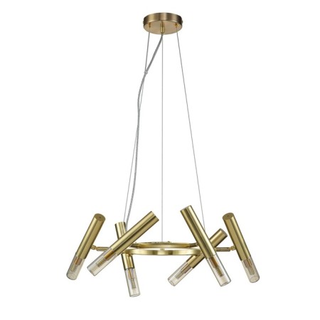Suspended Indigo lamp, 13006/6p Gold. 6x28W, G9, 480x480x255/1365 mm-1