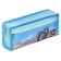 School Penal on the zipper Calligrata "Sport", 2 departments, blue