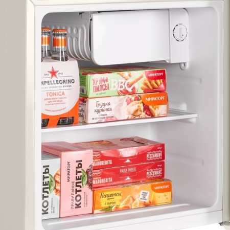 Maunfeld MFF5BG refrigerator, single -chamber, class A+, 50 l, beige-8