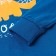 Pajamas for a boy (longshille/pants), blue color/dragon, height 122 cm