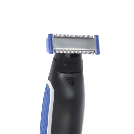 Luazon Ltri-05 hair trimmer, for mustaches/beards, 3 nozzles, from USB, blue-4