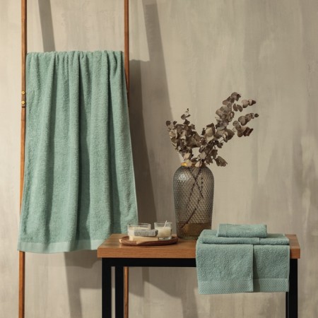 Tmachry Lovelife Natural Mint, 100 × 150 cm, 100% cotton-1