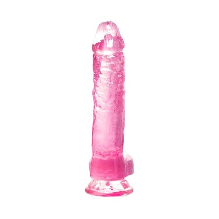 Falloimitator Realistic, TPE, 19 cm, pink color-3