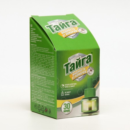 An additional bottle of mosquito "Taiga" liquid, without smell, 30 nights, a bottle, 30 ml-4