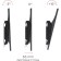 Holder PTS-4006 Black 32 "-60" Max.40kg.