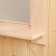 Mirror with a shelf, wood