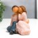 Polystone souvenir "Lovers - Tenderness" Mix 10 cm