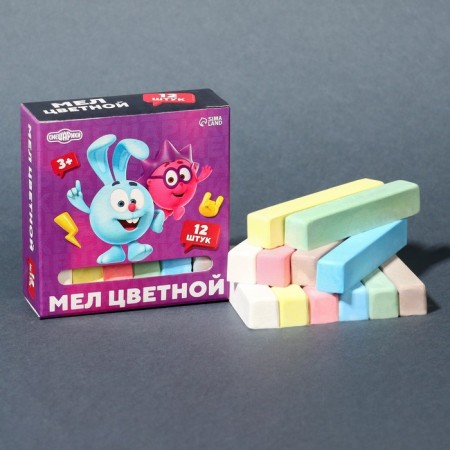 Loars of color "Smeshariki. Crumbs and hedgehog ", in the set 12 pieces, square-4