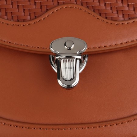 Bag's fastener, 3.3 × 2.3 cm, with a screw, silver color-4